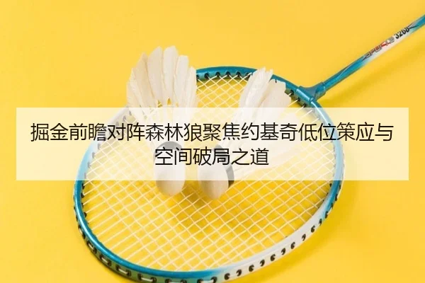 掘金前瞻对阵森林狼聚焦约基奇低位策应与空间破局之道